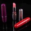 Lipstick Vibe - Discreet red lipstick vibrator black